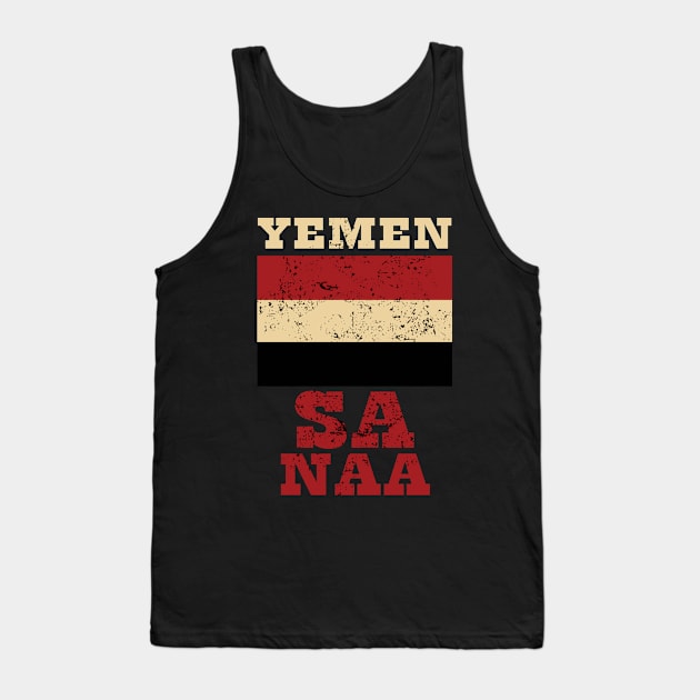 Flag of Yemen Tank Top by KewaleeTee